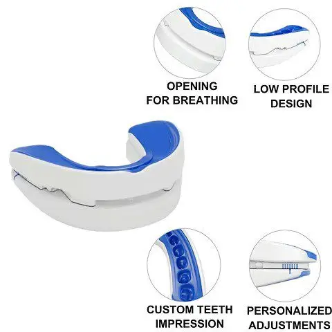 VitalSleep mouthpiece design features for personalized fit